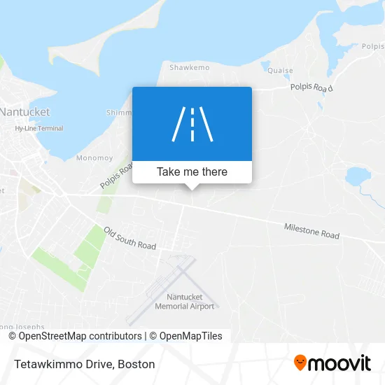 Tetawkimmo Drive map