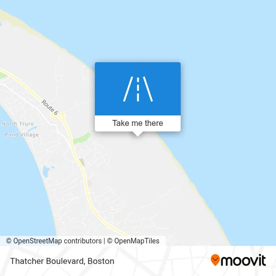 Thatcher Boulevard map