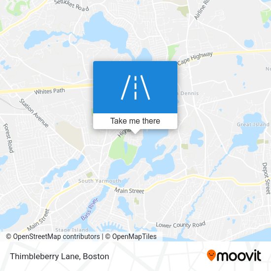Mapa de Thimbleberry Lane