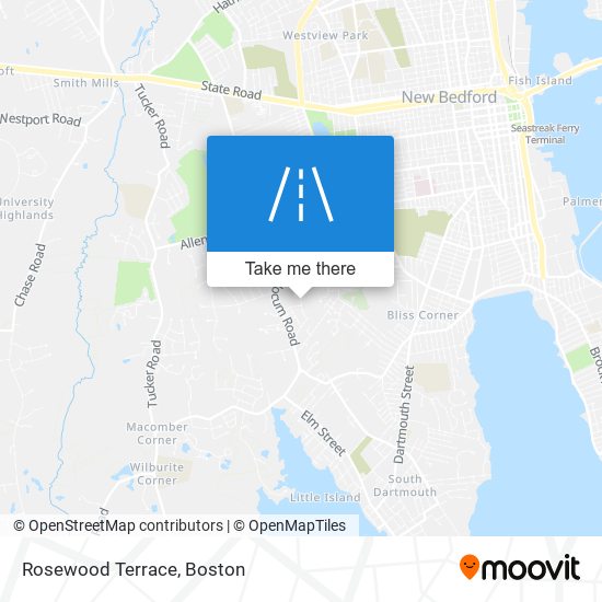 Mapa de Rosewood Terrace