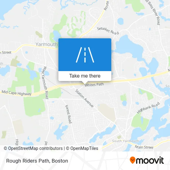 Rough Riders Path map