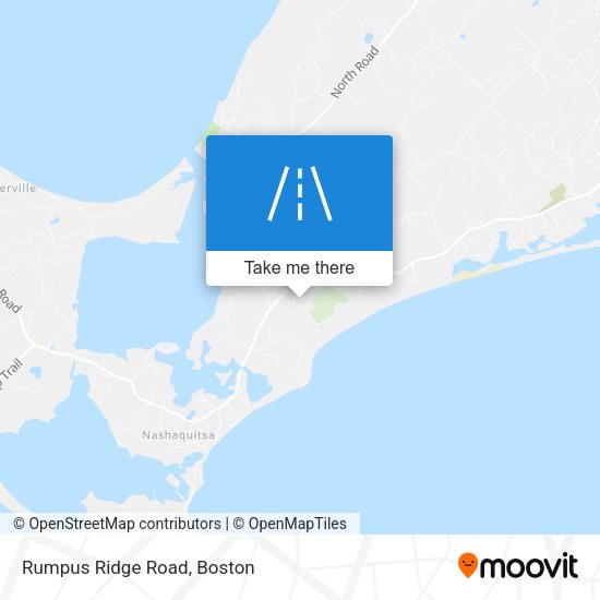 Mapa de Rumpus Ridge Road