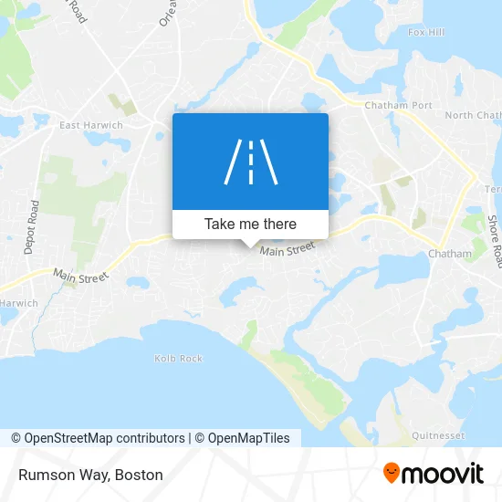 Rumson Way map