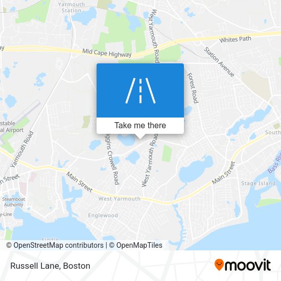 Mapa de Russell Lane