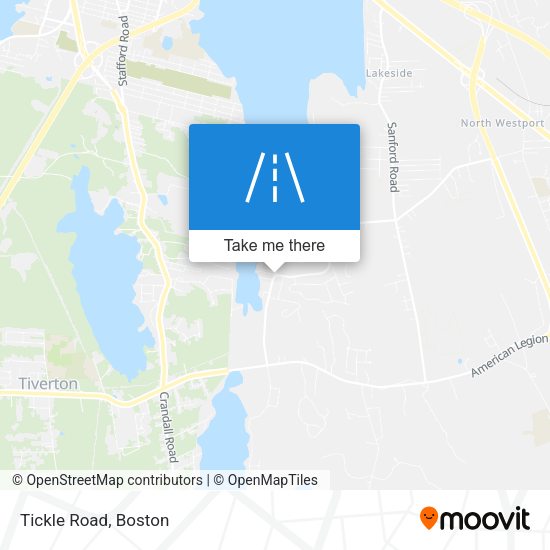 Mapa de Tickle Road