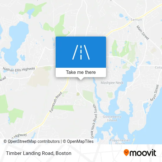 Timber Landing Road map