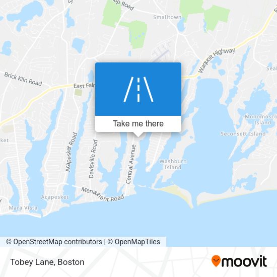 Mapa de Tobey Lane