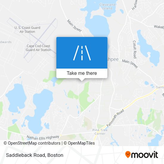 Mapa de Saddleback Road