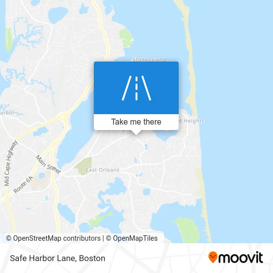 Safe Harbor Lane map