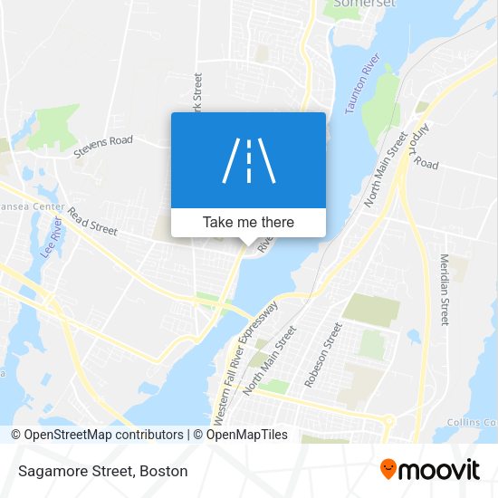 Mapa de Sagamore Street