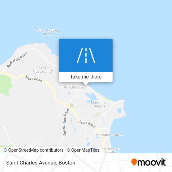 Saint Charles Avenue map
