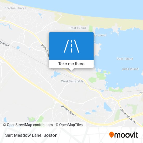 Mapa de Salt Meadow Lane