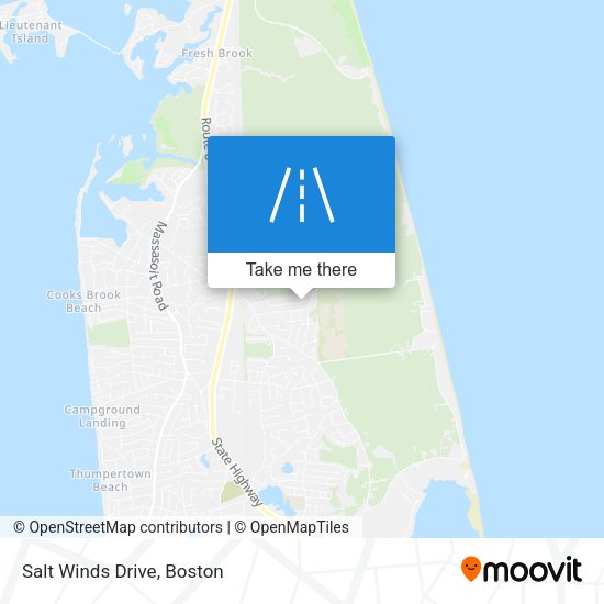 Mapa de Salt Winds Drive