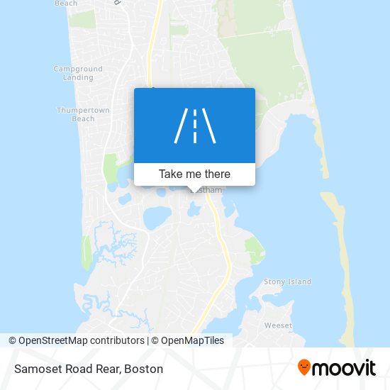 Samoset Road Rear map
