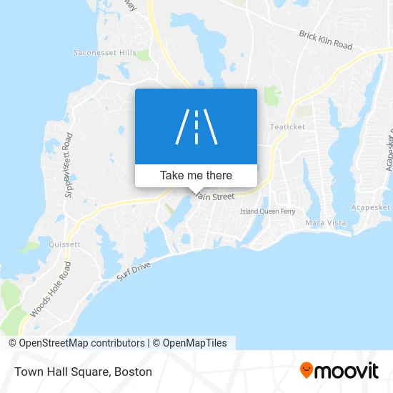 Town Hall Square map