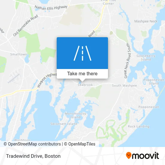 Tradewind Drive map