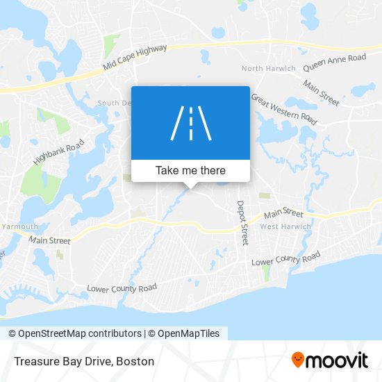 Treasure Bay Drive map