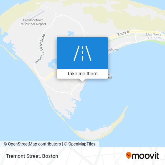 Mapa de Tremont Street