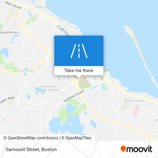 Samoset Street map