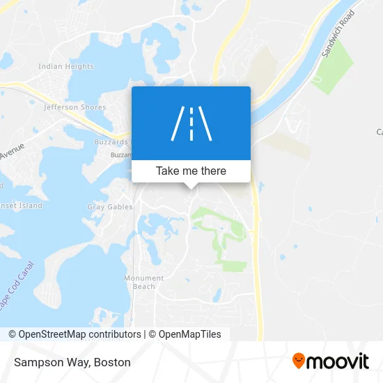 Sampson Way map