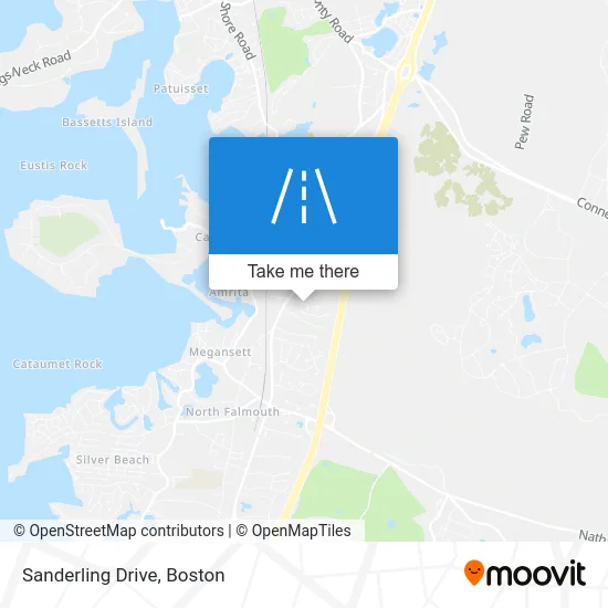 Sanderling Drive map
