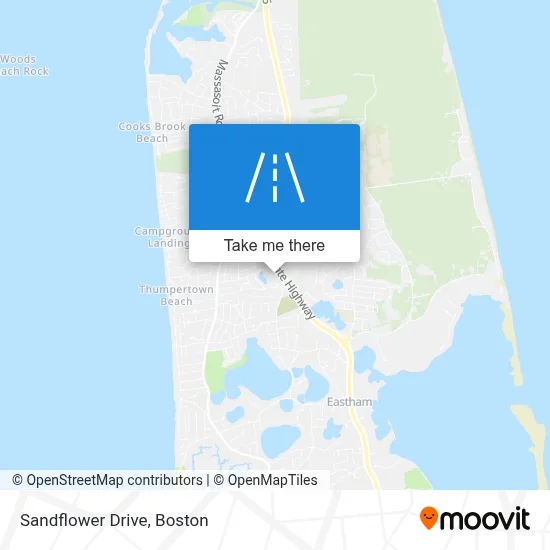 Sandflower Drive map