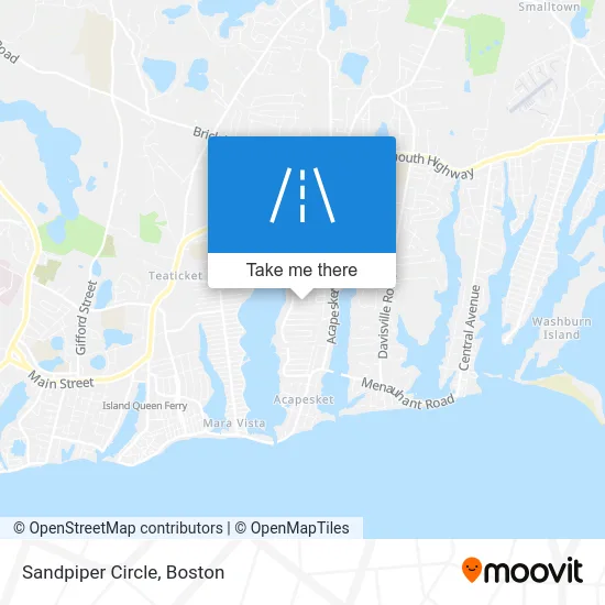 Sandpiper Circle map