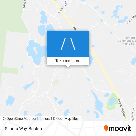 Sandra Way map