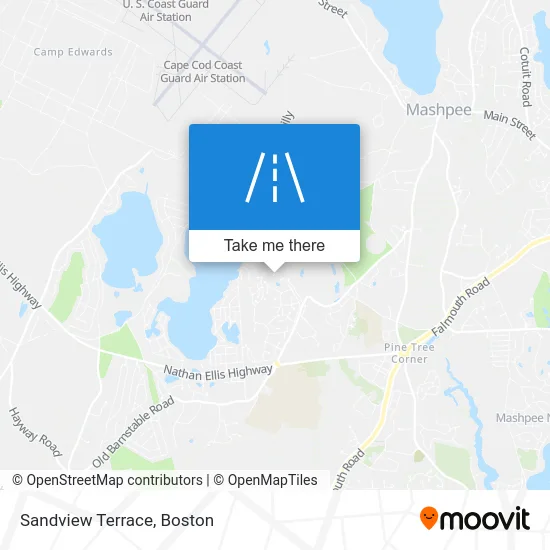 Sandview Terrace map