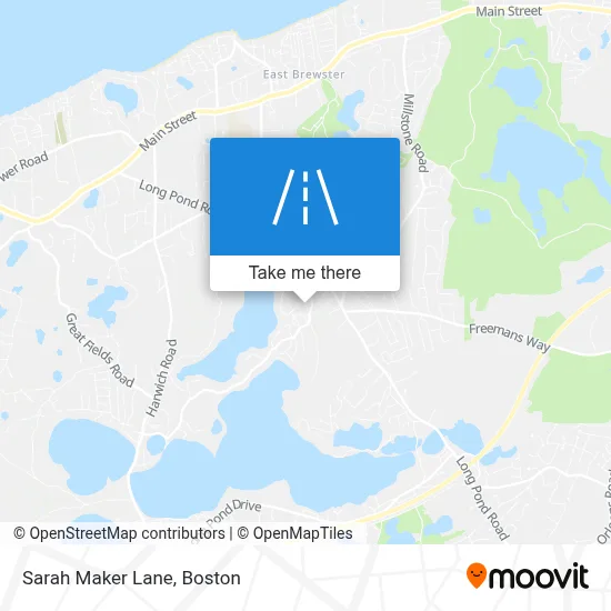 Sarah Maker Lane map