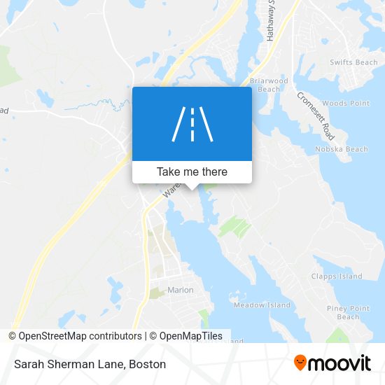 Mapa de Sarah Sherman Lane