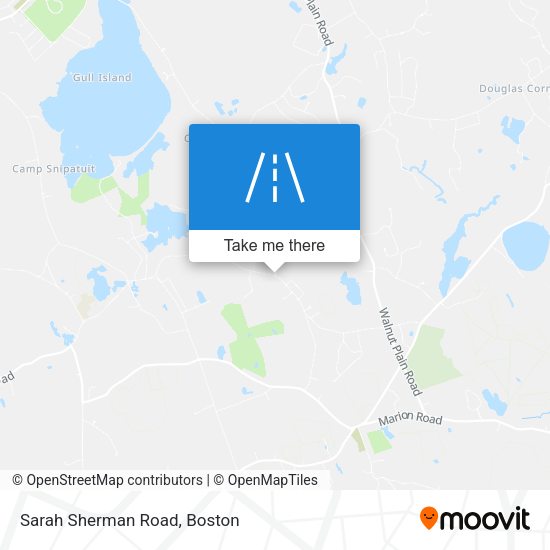 Mapa de Sarah Sherman Road