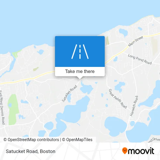 Satucket Road map