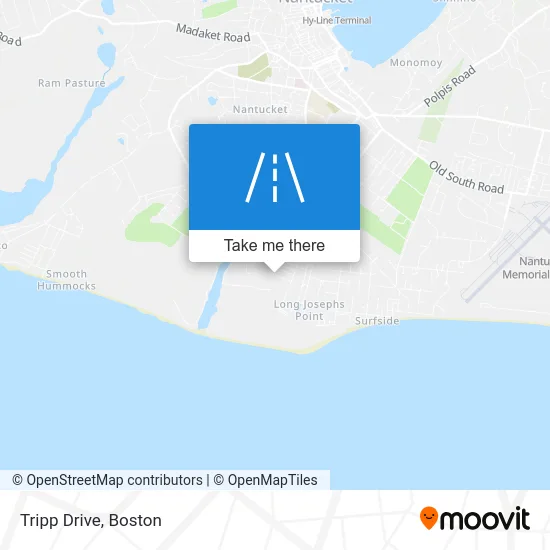Tripp Drive map