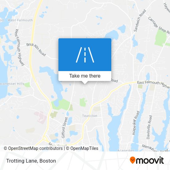 Trotting Lane map