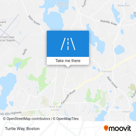 Turtle Way map