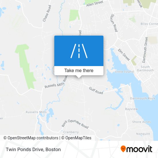 Mapa de Twin Ponds Drive