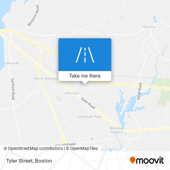 Mapa de Tyler Street