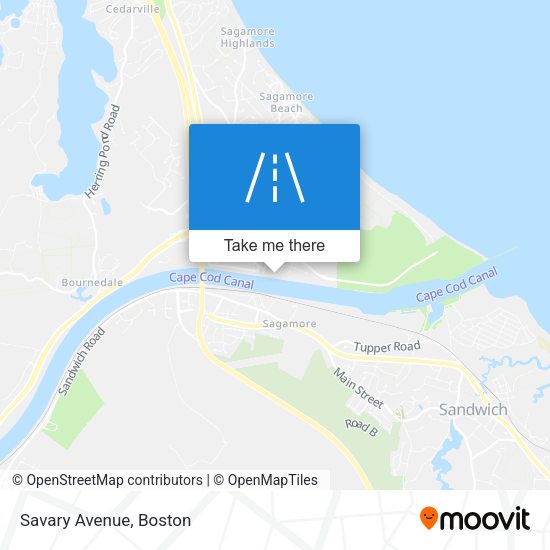 Mapa de Savary Avenue