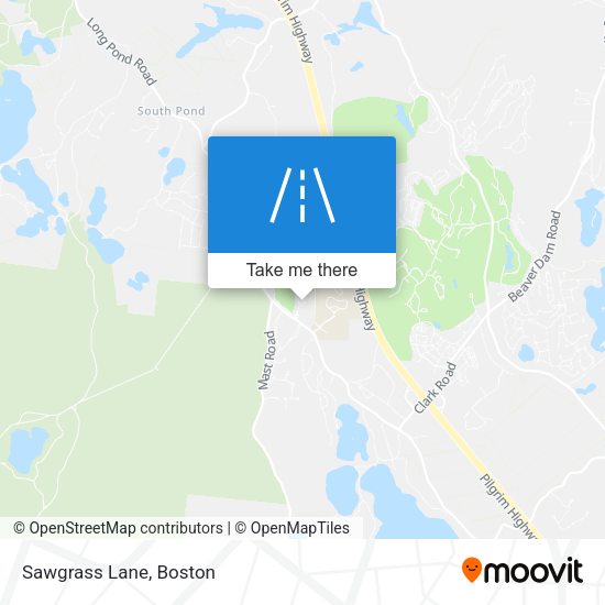 Mapa de Sawgrass Lane