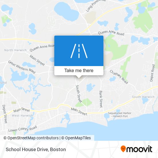 School House Drive map