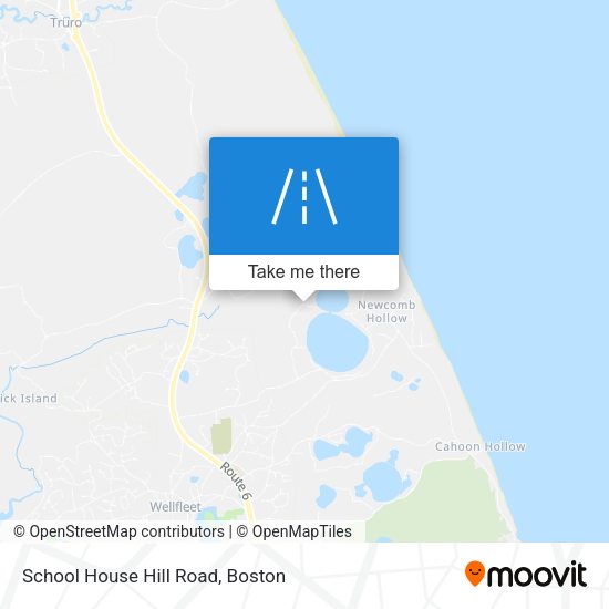 School House Hill Road map