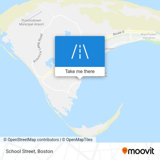 Mapa de School Street