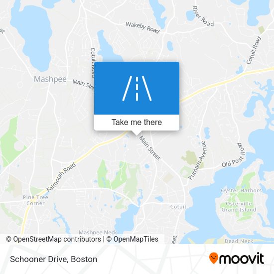 Mapa de Schooner Drive