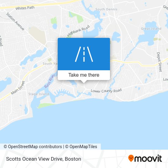 Mapa de Scotts Ocean View Drive