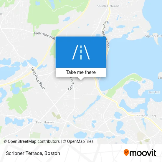 Scribner Terrace map