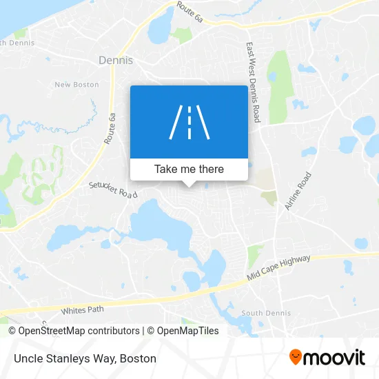 Uncle Stanleys Way map