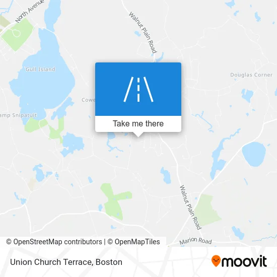 Union Church Terrace map