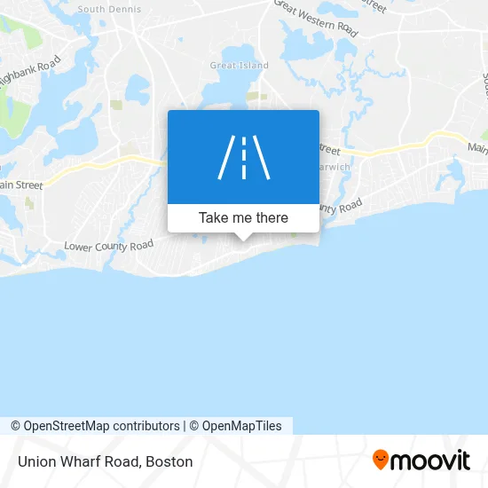 Union Wharf Road map