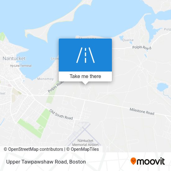 Upper Tawpawshaw Road map
